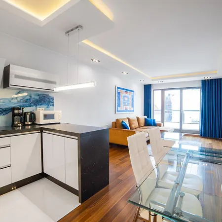 Apartament Amber Centrum Z Basenem Апартаменты Гданьск